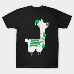Christmas llama T-Shirt